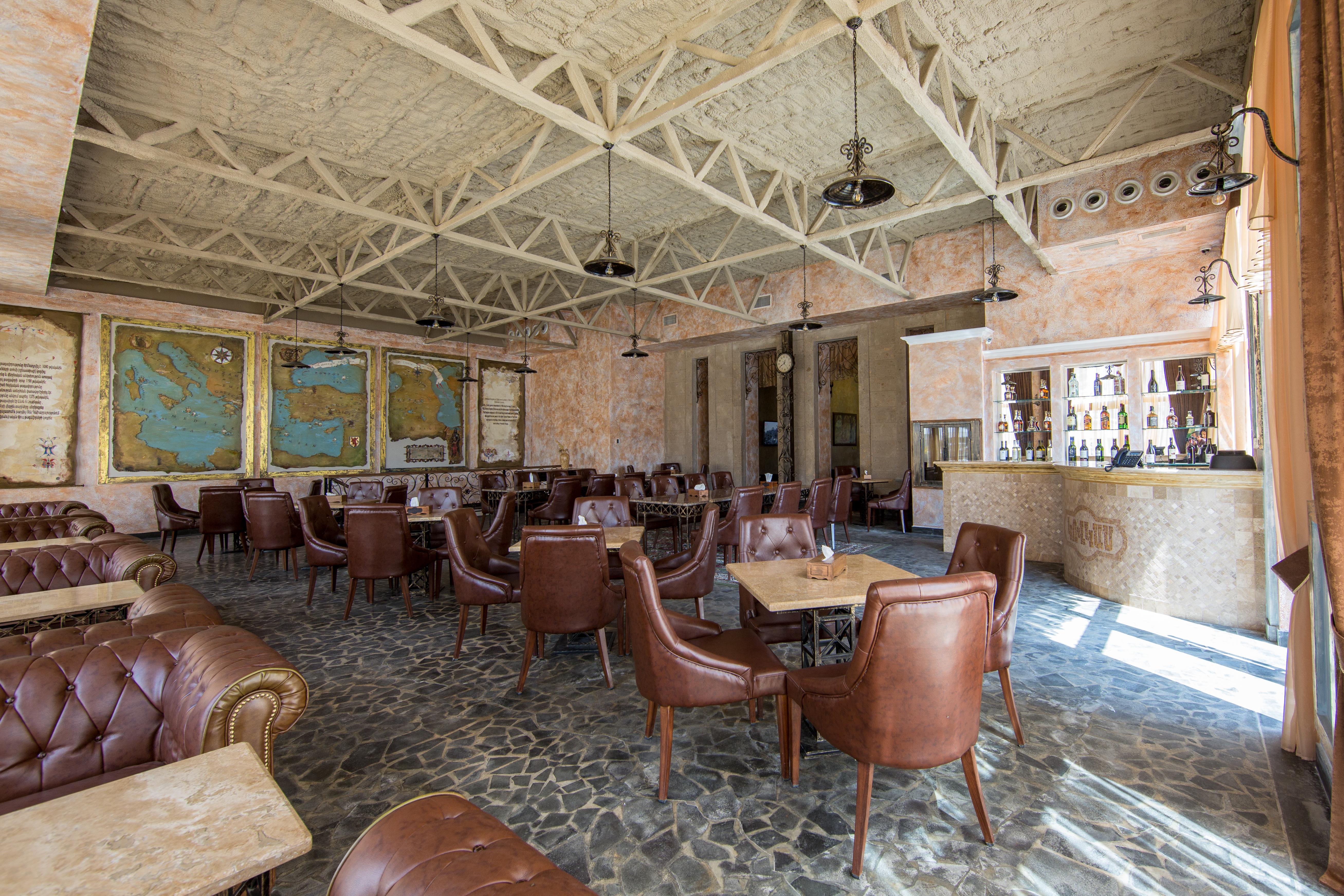 Caucasus Hotel Kasagh Exterior photo The interior of the restaurant